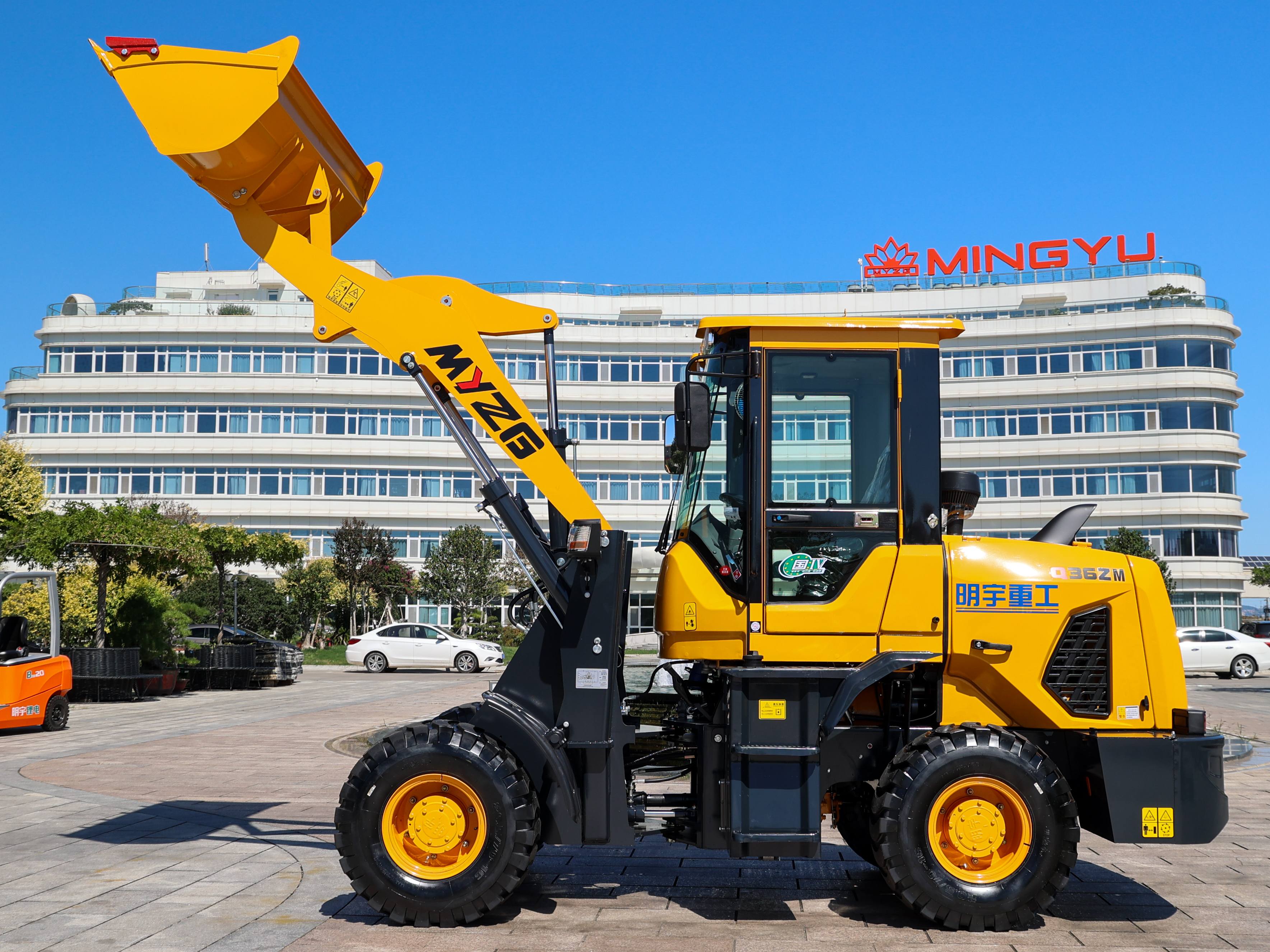 ZGLOADER / MYZG Q36 — дизельный колесный погрузчик specification image