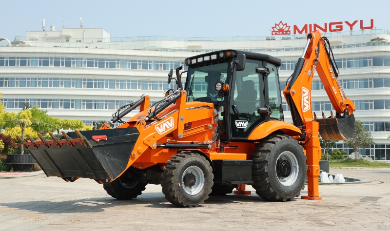 Retroexcavadora cargadora MYZG 388 4x4 1