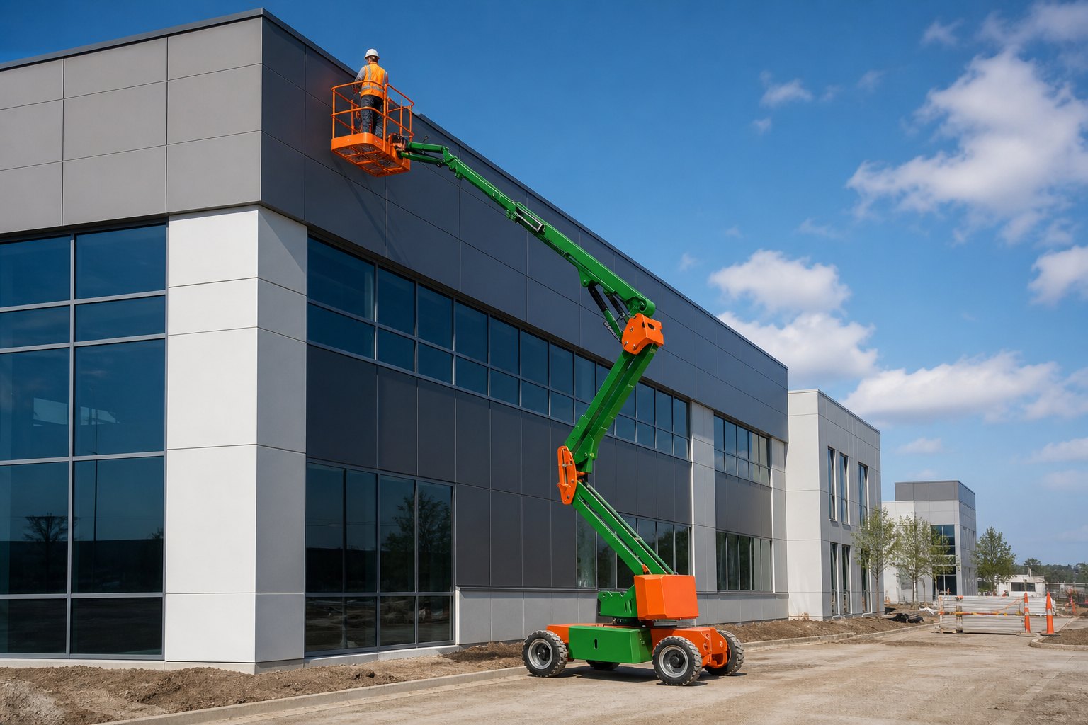 How to Choose an Articulating Boom Lift for Working Height and Outreach? main image