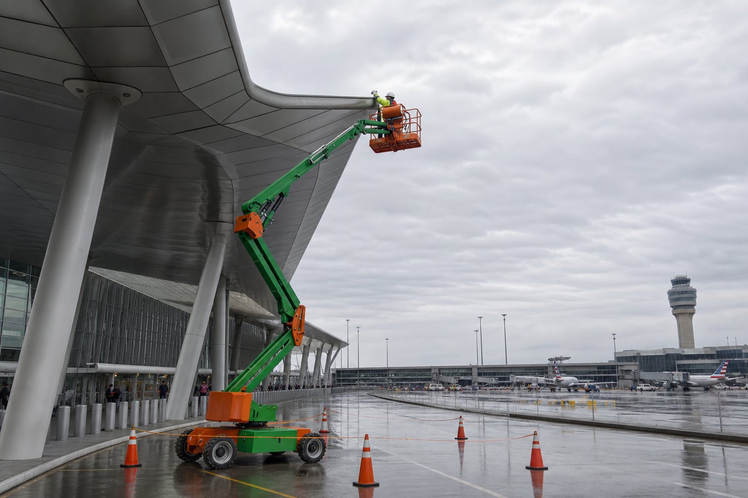 How to Choose an Articulating Boom Lift for Working Height and Outreach? scene detail 2