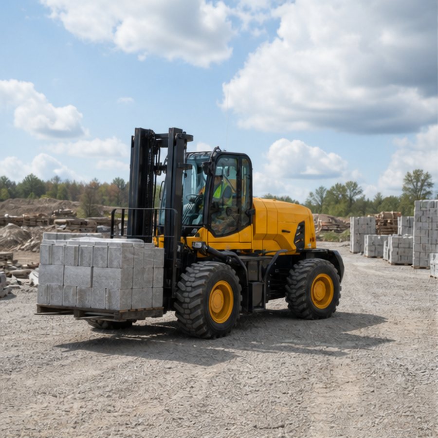 How Much Rough Terrain Forklift Capacity Do You Need on Uneven Ground? scene 1