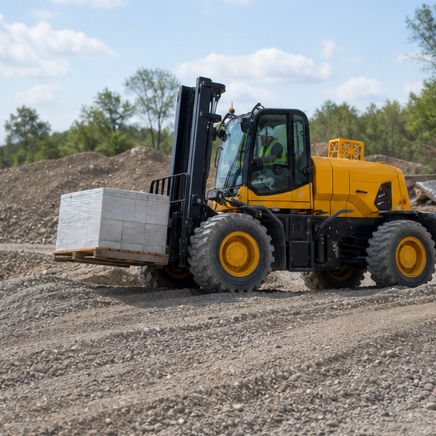 4WD Rough Terrain Forklift vs Standard Forklift: Which Works Better Outdoors? scene 3