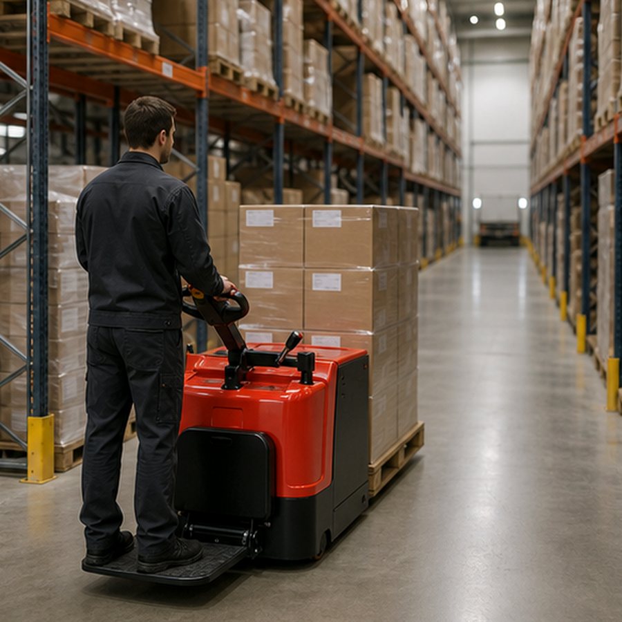 Walk-Behind vs Ride-On Pallet Stacker: Which Fits Your Shift? scene 2