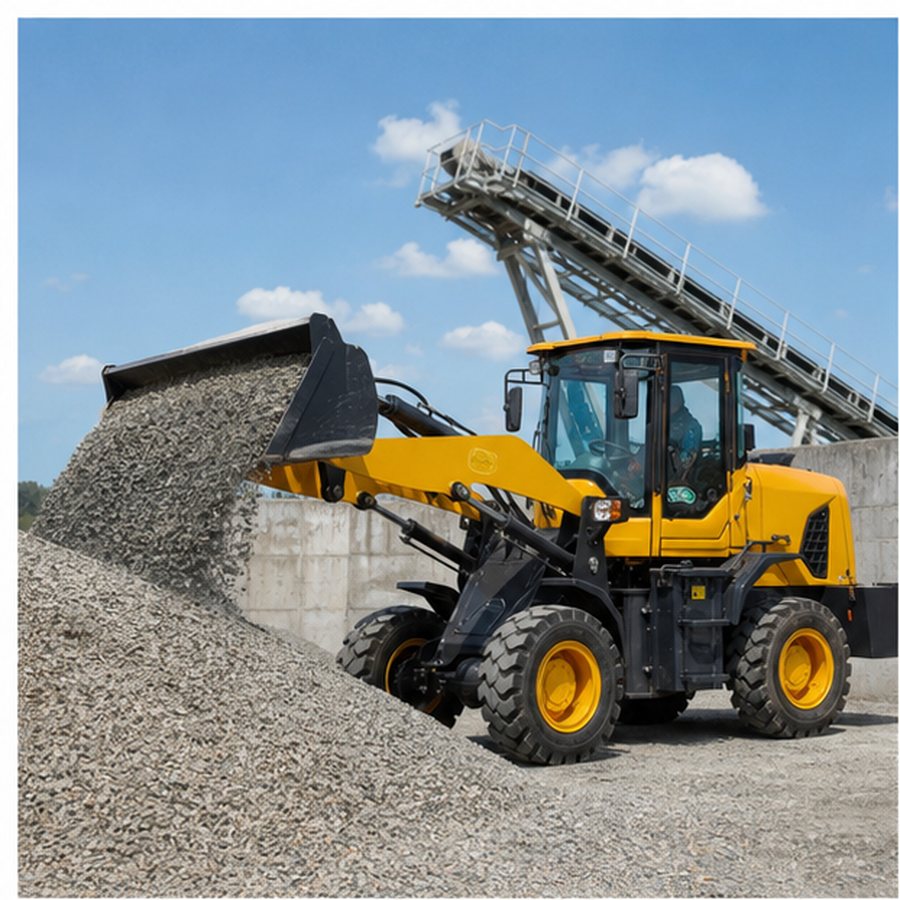 How Much Diesel Wheel Loader Capacity Do You Need for Gravel and Soil? scene 1