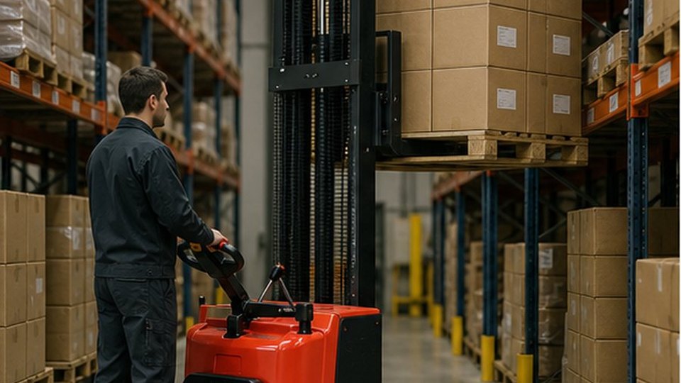 How to Choose Pallet Stacker Capacity for a Narrow Warehouse? scene 1