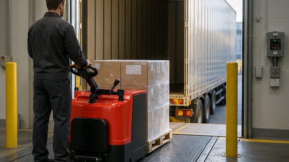 Electric Stacker Case: Reducing Pallet Travel Time in a Busy Dispatch Area scene 3