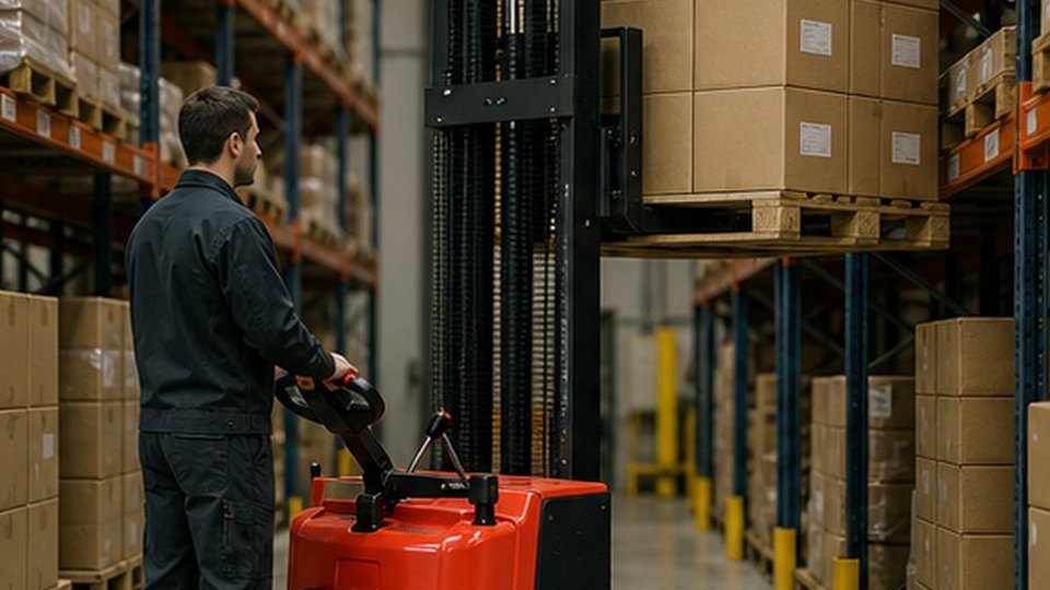 Walk-Behind vs Ride-On Pallet Stacker: Which Fits Your Shift? scene 2