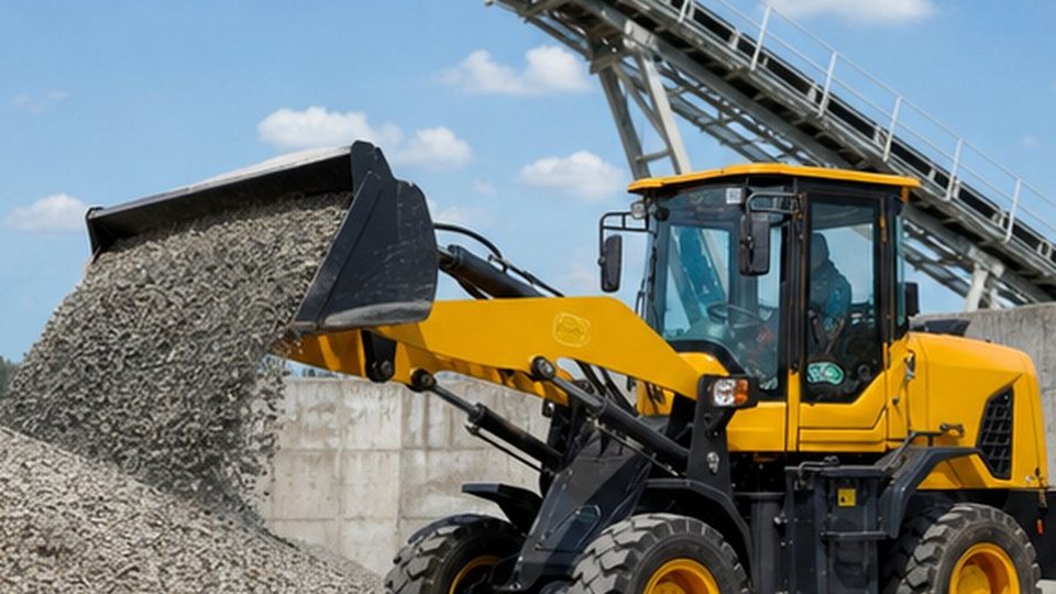 Which Wheel Loader Bucket Size Fits Sand, Gravel and Farm Materials? scene 2