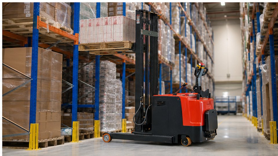 Pallet Stacker Buying Guide: Lift Height, Load Capacity and Mast Questions scene main
