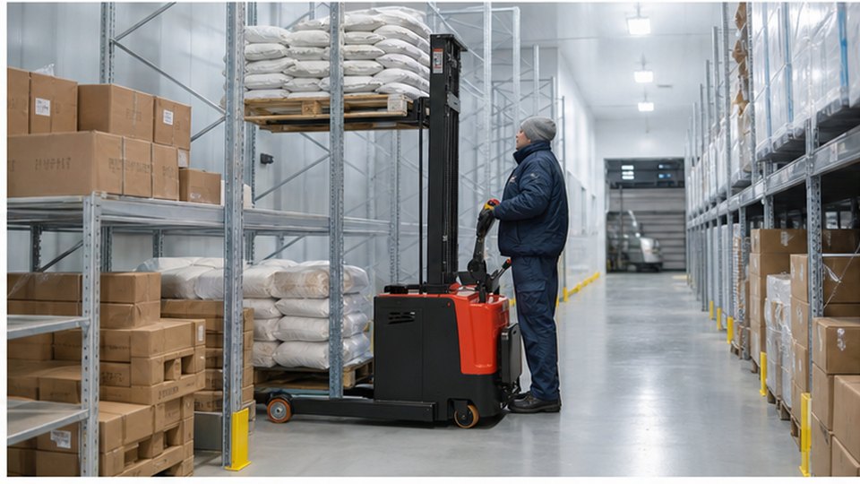 Pallet Stacker Buying Guide: Lift Height, Load Capacity and Mast Questions scene detail 2