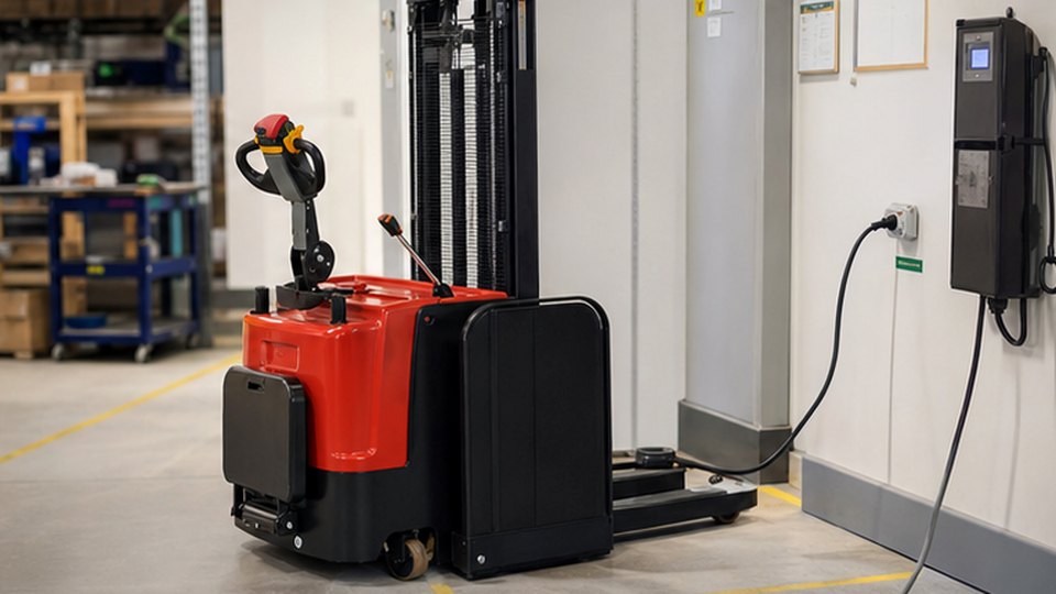 Pallet Stacker Case: Solving High Rack Storage in a Small Warehouse scene main