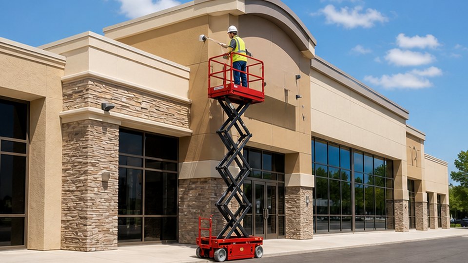 Scissor Lift or Mast Lift: Which Aerial Work Platform Should Buyers Choose? scene main