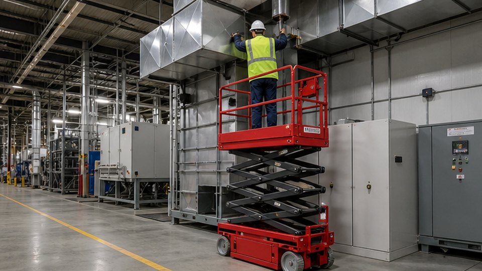 Scissor Lift or Mast Lift: Which Aerial Work Platform Should Buyers Choose? scene detail 2