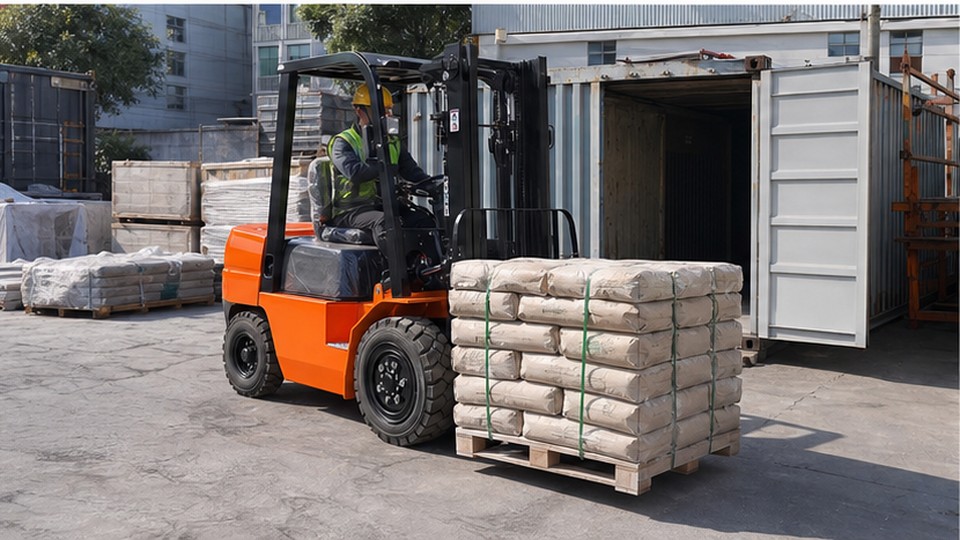 Can a CPC30 Diesel Forklift Work Safely on Loading Docks and Ramps? - diesel forklift scene 3