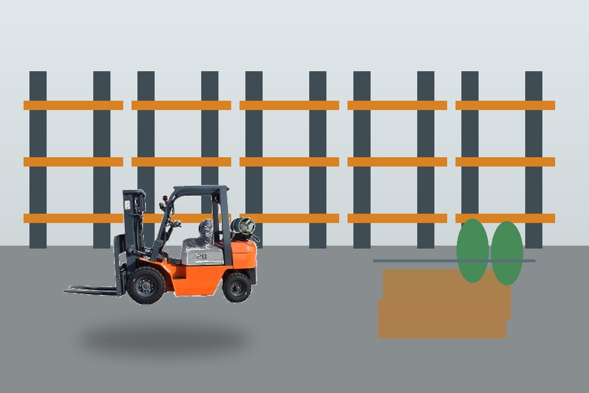 ZGFORKLIFT / MYZG LPG forklift scene detail 3