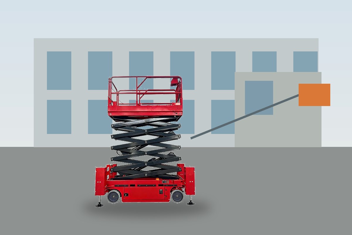 ZGFORKLIFT / MYZG lift platform scene detail 1