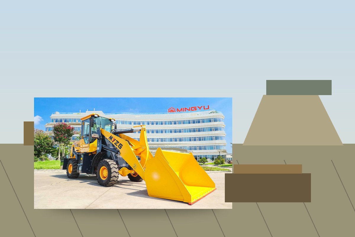 ZGLOADER / MYZG diesel wheel loader scene detail 1