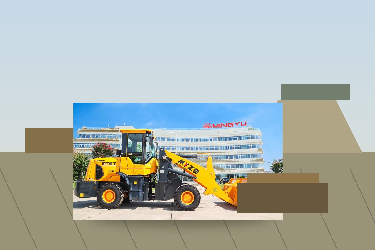 ZGLOADER / MYZG diesel wheel loader scene detail 2