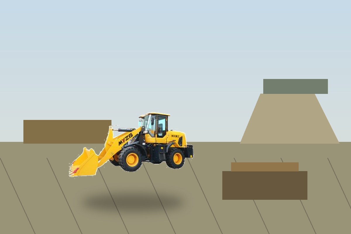 ZGLOADER / MYZG diesel wheel loader scene main
