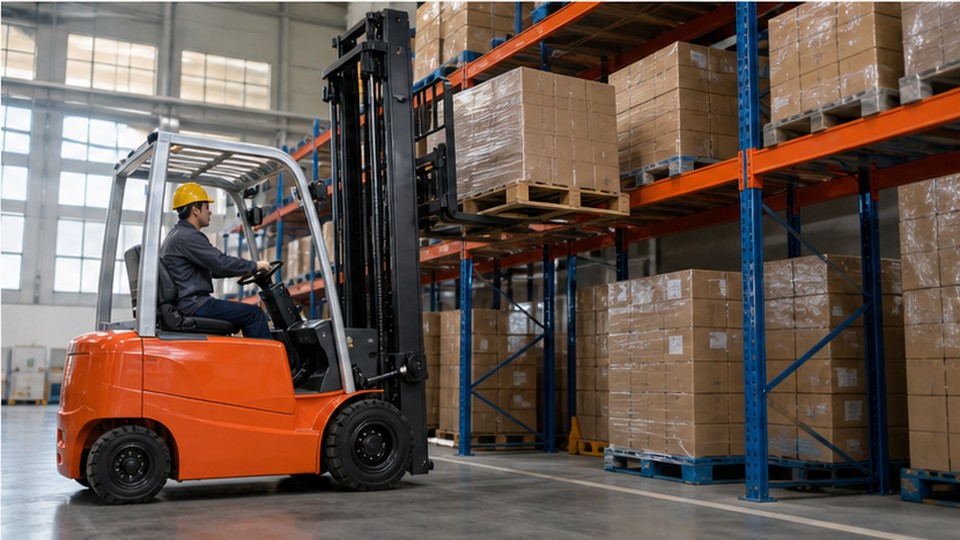 How Long Does a Lithium Forklift Run and When Should You Opportunity Charge It? - lithium electric forklift scene 4