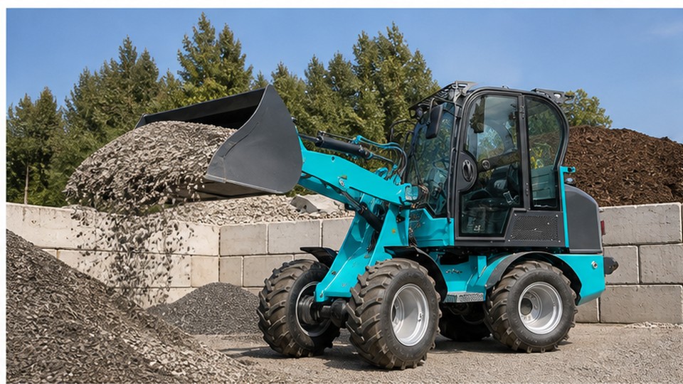Which Attachments Should You Choose for a Euro-Style Compact Wheel Loader? - Euro-style compact wheel loader scene 1