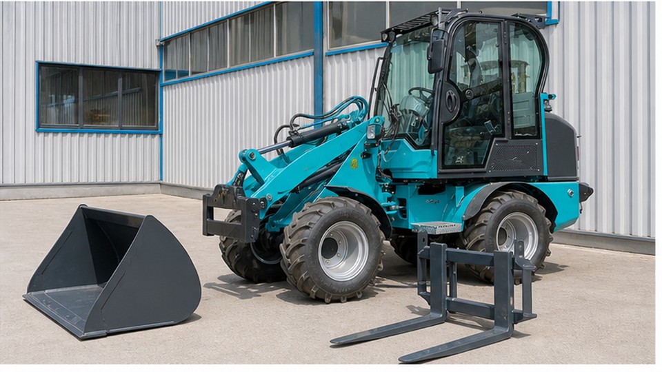 Which Attachments Should You Choose for a Euro-Style Compact Wheel Loader? - Euro-style compact wheel loader scene 4