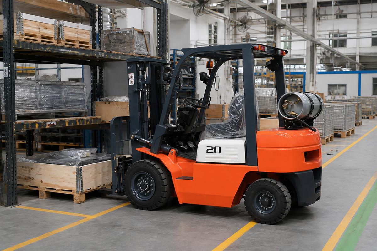 CPY20 LPG forklift in industrial material handling