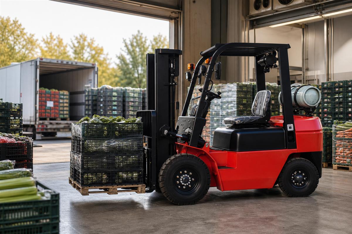 CPY25 LPG forklift in industrial material handling