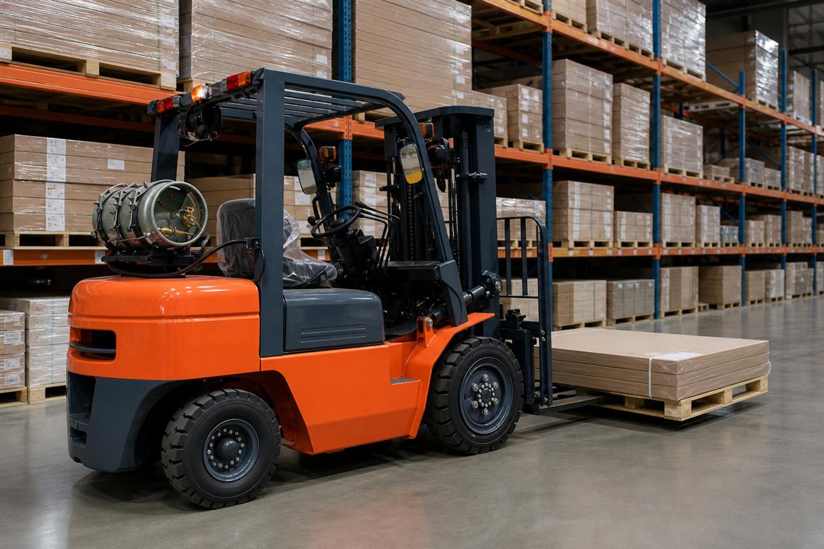 CPY30 dual fuel forklift customer solution