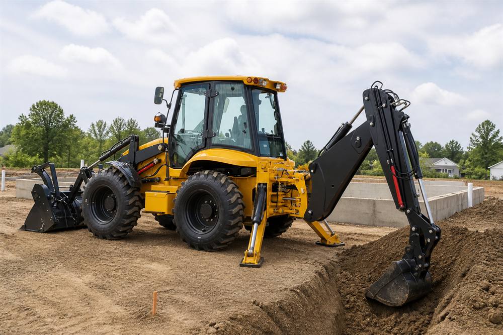 ZGLOADER / MYZG 388H Backhoe Loader Application Guide municipal utility application