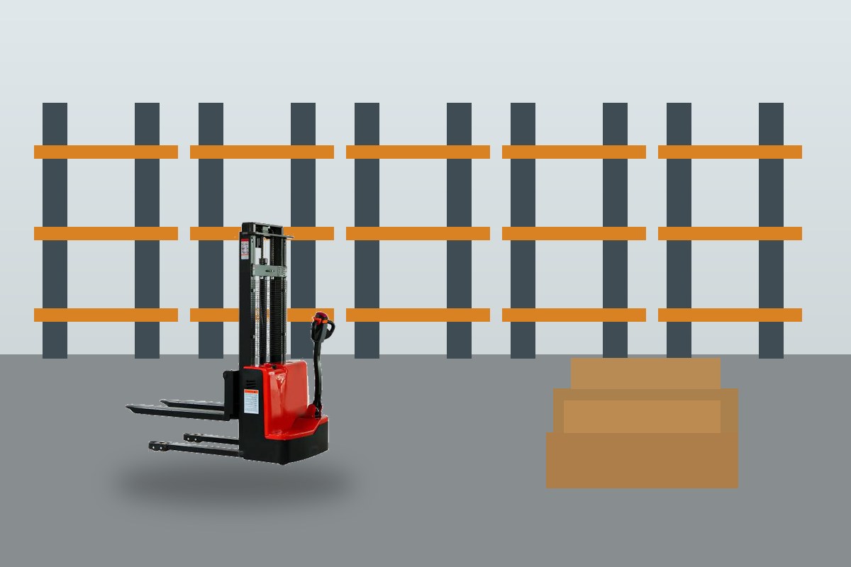 ZGFORKLIFT / MYZG large reach stacker scene main