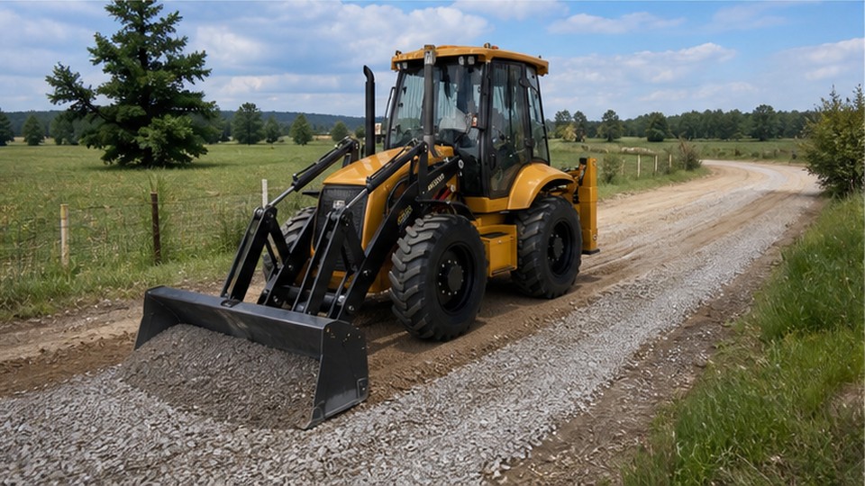 Backhoe Loader or Mini Excavator: Which Machine Fits Utility Trenching and Loading? - backhoe loader scene 3