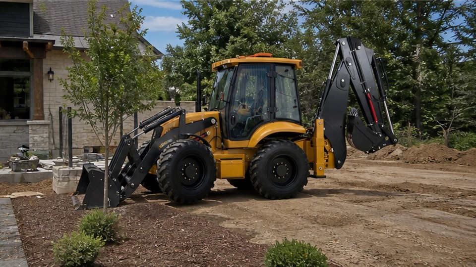 Backhoe Loader or Mini Excavator: Which Machine Fits Utility Trenching and Loading? - backhoe loader scene 4