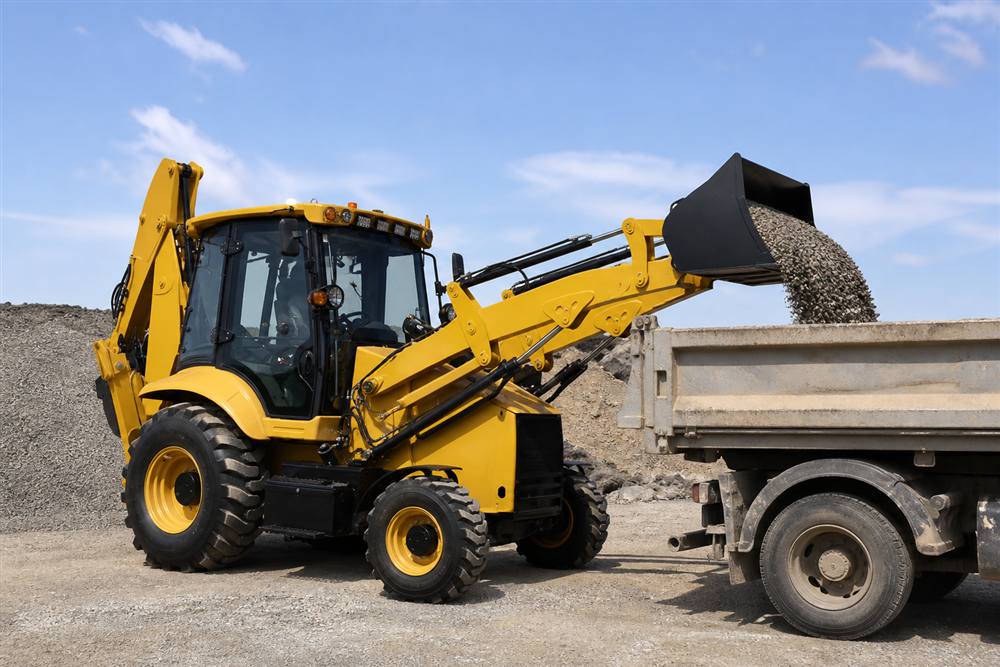 ZGLOADER / MYZG 388T Backhoe Loader Application Guide farm material loading application