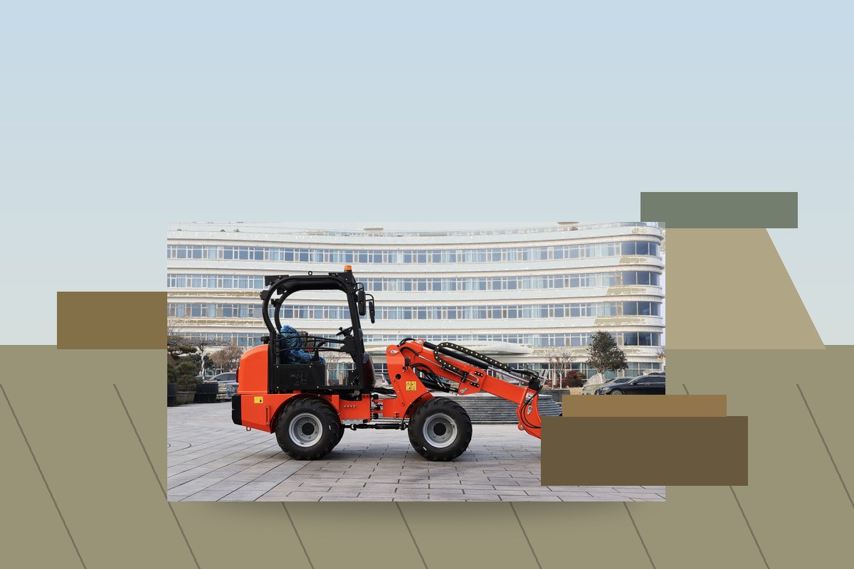 ZGLOADER / MYZG European telescopic loader scene 3