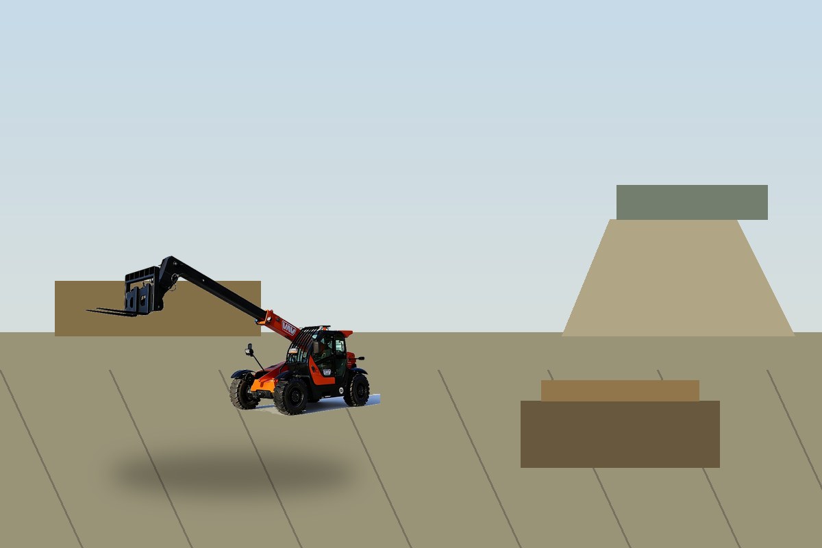 ZGLOADER / MYZG European telescopic loader scene 3