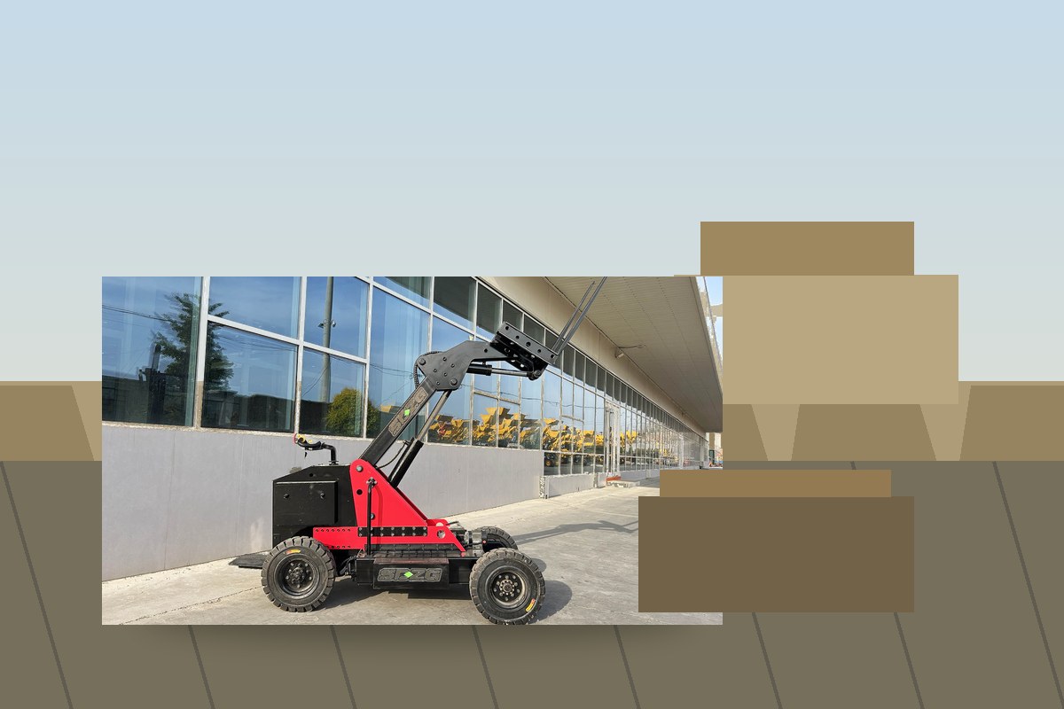 ZGFORKLIFT / MYZG remote control rough terrain forklift scene main