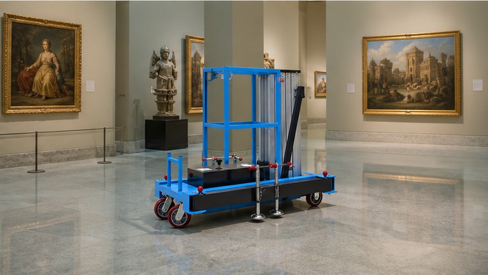 Single-Mast Aluminum Lift: Battery or AC Power for Indoor Facility Maintenance? - single-mast aluminum alloy lift 4