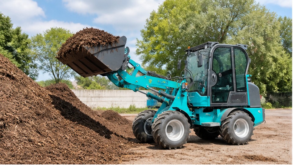 How to Choose Bucket Capacity for a European Compact Wheel Loader - European compact wheel loader 1
