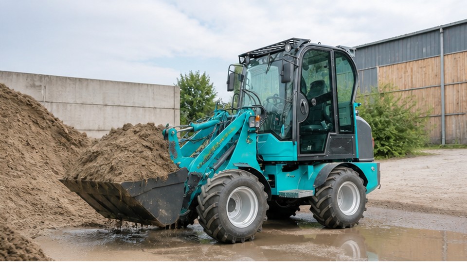How to Choose Bucket Capacity for a European Compact Wheel Loader - European compact wheel loader 2