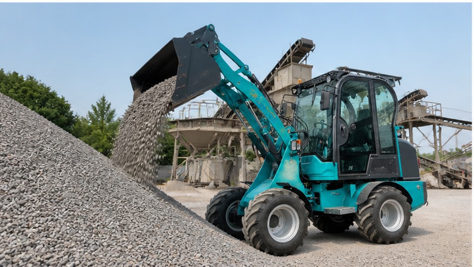 How to Choose Bucket Capacity for a European Compact Wheel Loader - European compact wheel loader 3