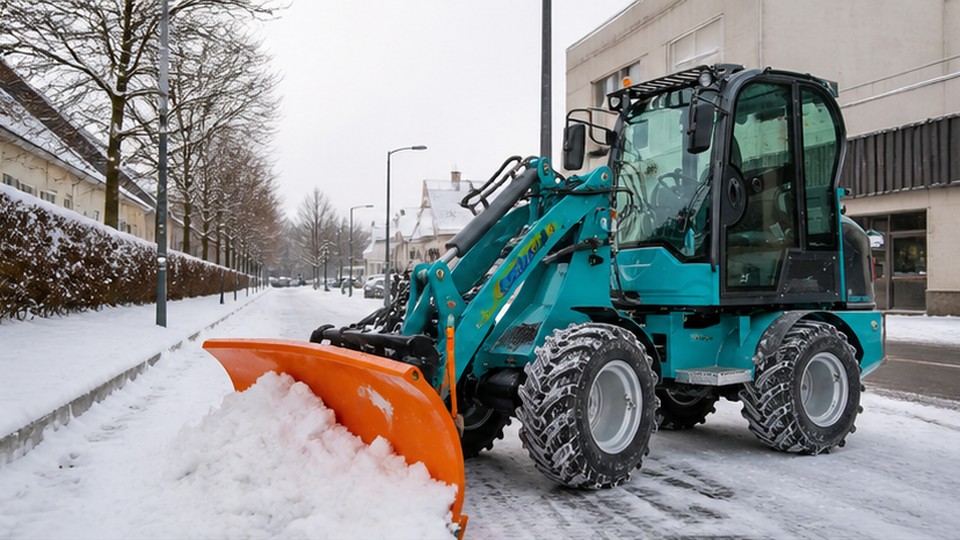 European Compact Loader Case: Articulated Steering in Narrow Multi-Purpose Yards - European compact wheel loader 2