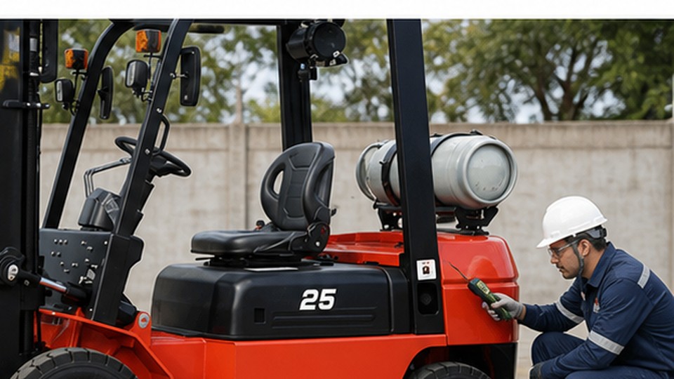 LPG Forklift Case: Safe Cylinder Changes for a Two-Shift Warehouse - LPG forklift 2