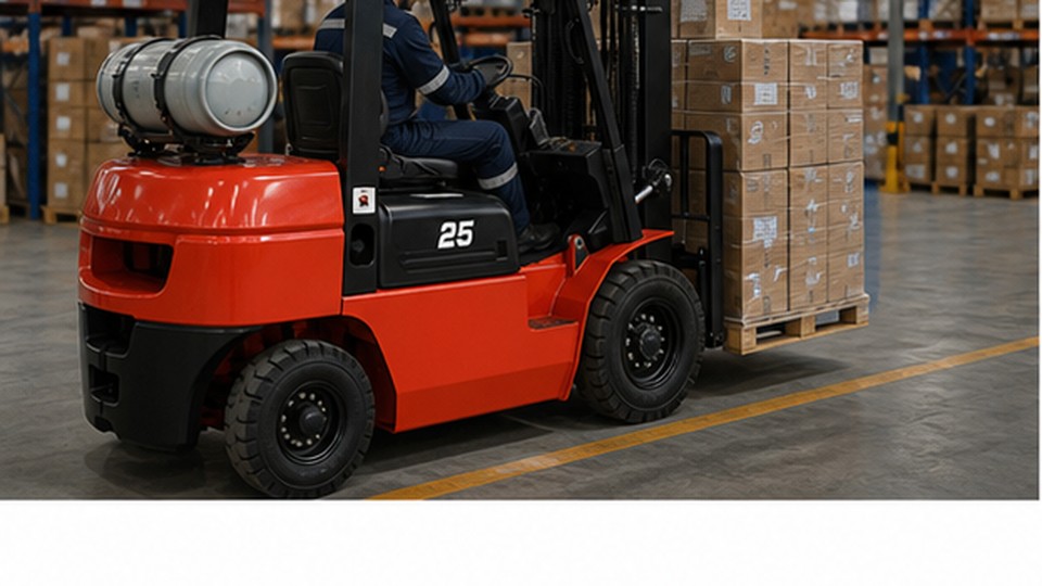 LPG Forklift Case: Safe Cylinder Changes for a Two-Shift Warehouse - LPG forklift 3