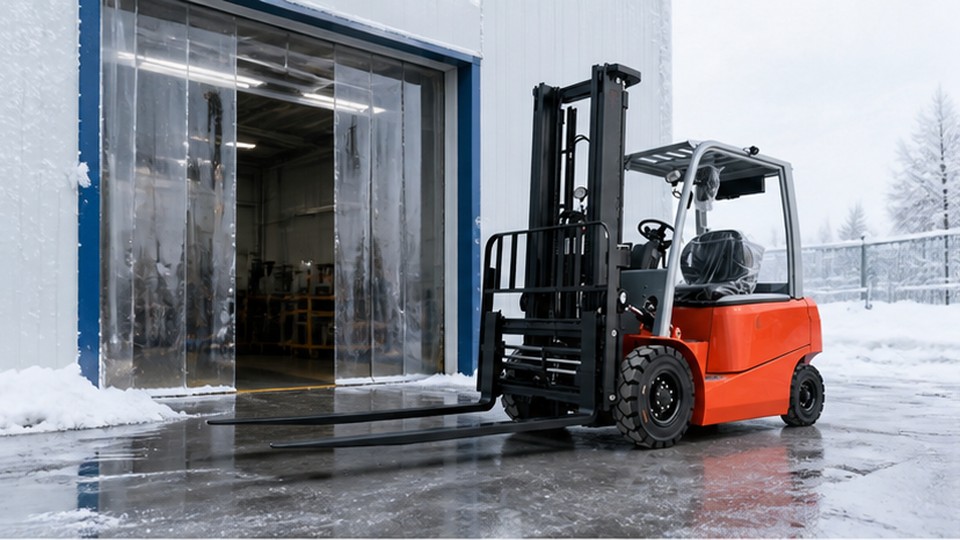 Can a Lithium Forklift Work in Cold Storage? Battery and Charging Questions - lithium electric forklift 1