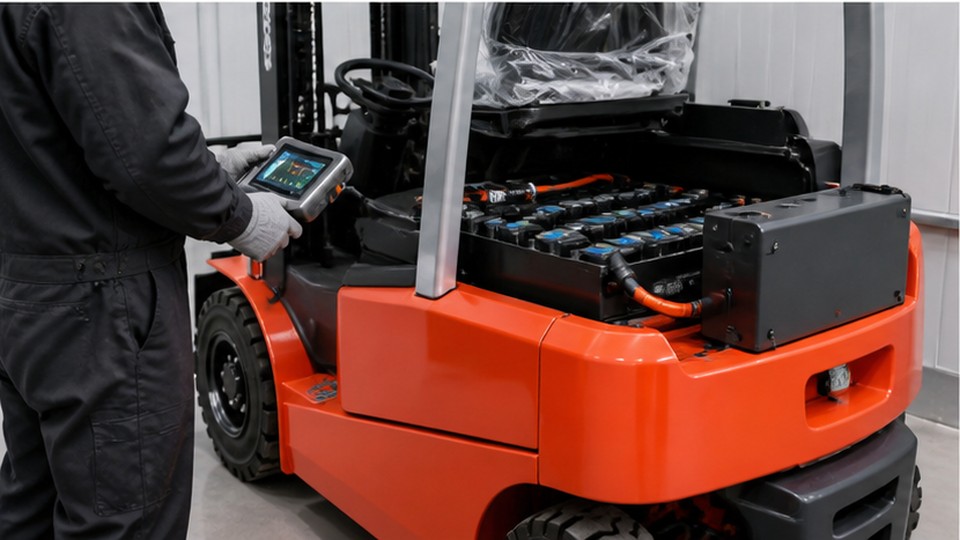 Can a Lithium Forklift Work in Cold Storage? Battery and Charging Questions - lithium electric forklift 3