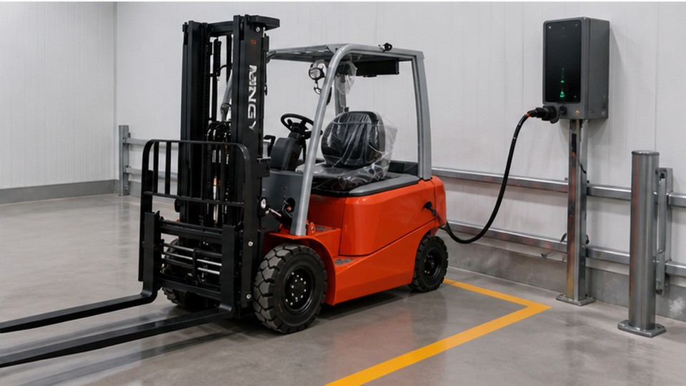 Can a Lithium Forklift Work in Cold Storage? Battery and Charging Questions - lithium electric forklift 4