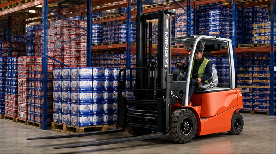 Lithium Forklift Total Cost Case: Two Shifts, Opportunity Charging and Less Downtime - lithium electric forklift 1