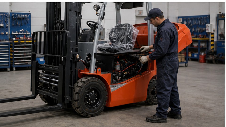Lithium Forklift Total Cost Case: Two Shifts, Opportunity Charging and Less Downtime - lithium electric forklift 3