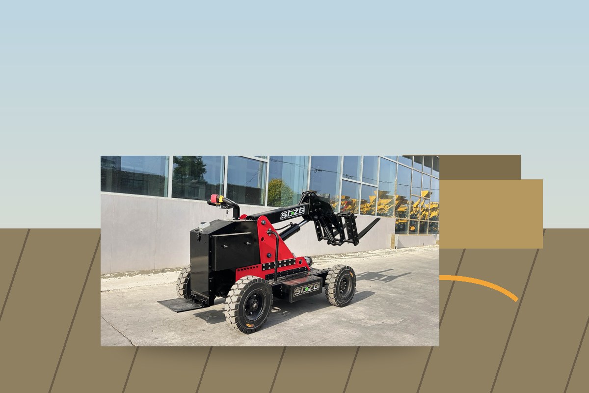ZGFORKLIFT / MYZG remote control rough terrain forklift main scene